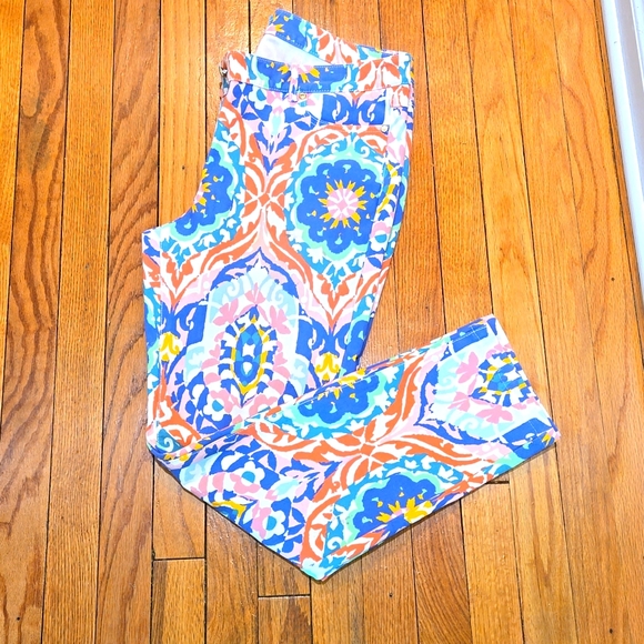 J. MCLAUGHLIN ▪︎ Women's Aztec Print Jeans EUC Size 14
